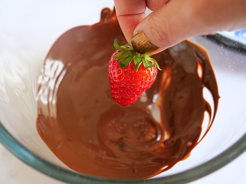Chocolate dipped strawberries