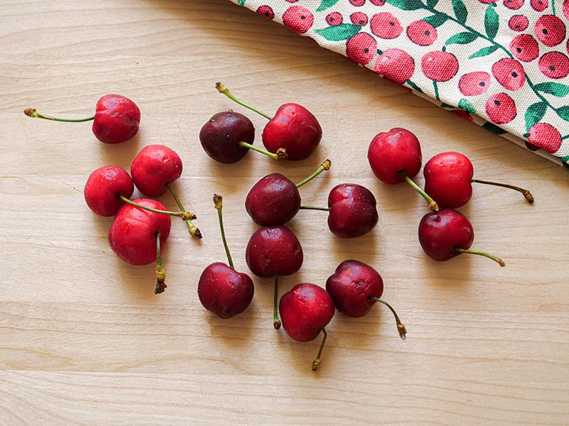 Fresh cherries