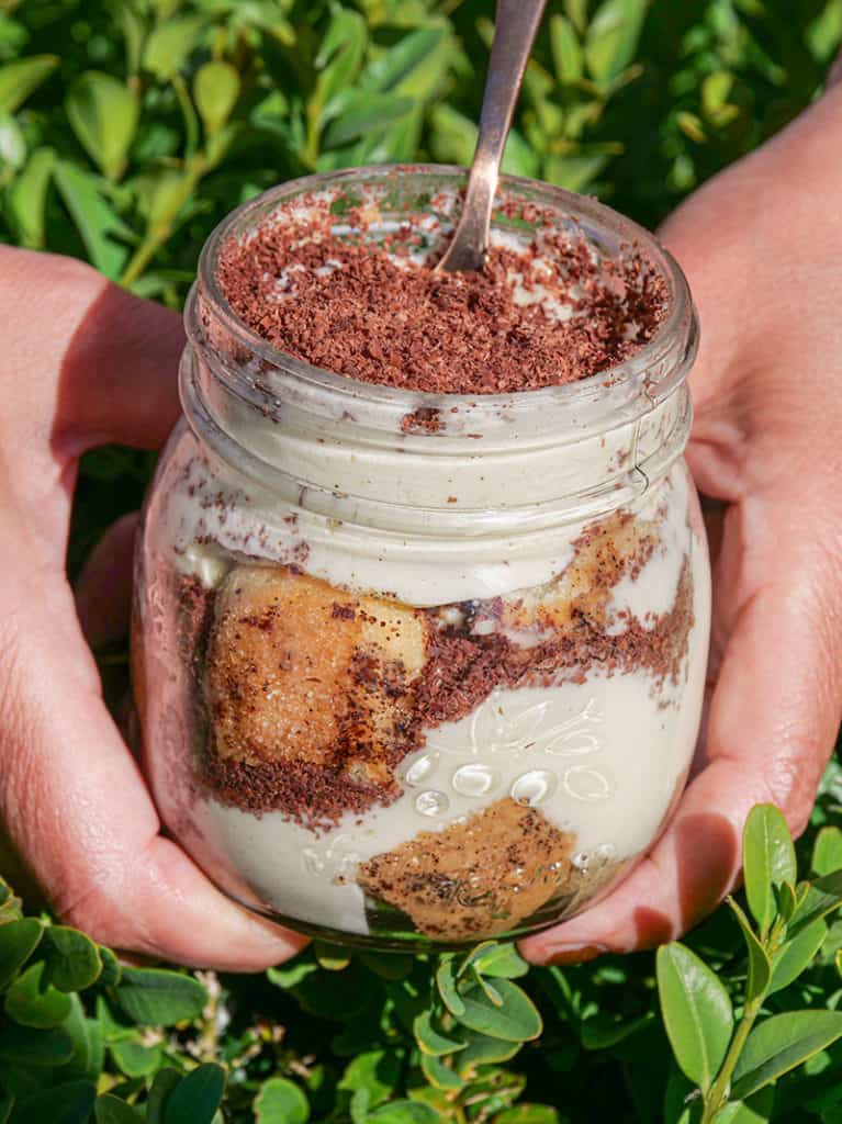 Tiramisu toppings