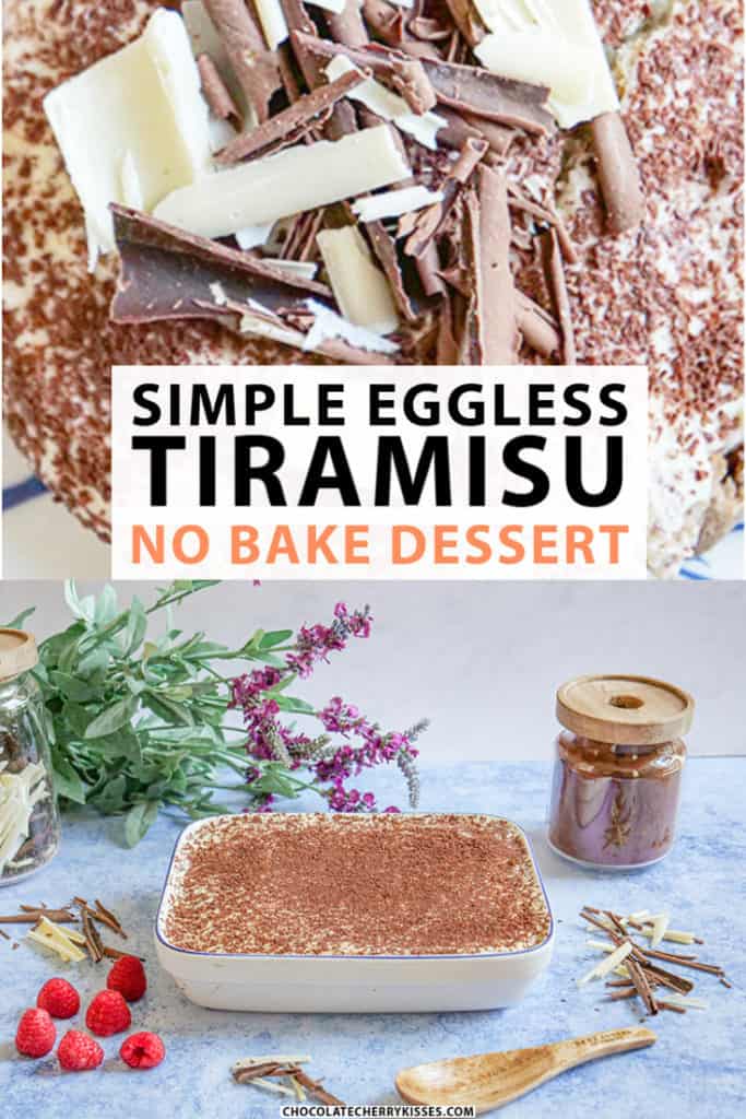 A simple tiramisu recipe that's eggless and no bake yet full of flavor | #Italianfood | #desserts | #nobake | #eggless