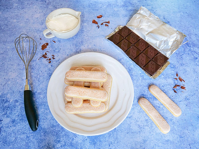 Tiramisu ingredients