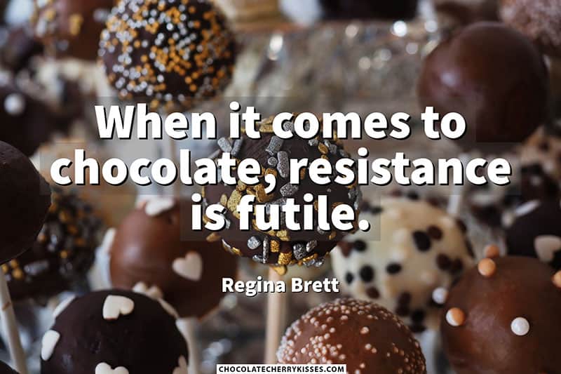 Cool quotes about chocolate