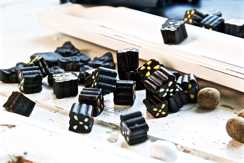 Salmiakki is a salty liquorice from Finland