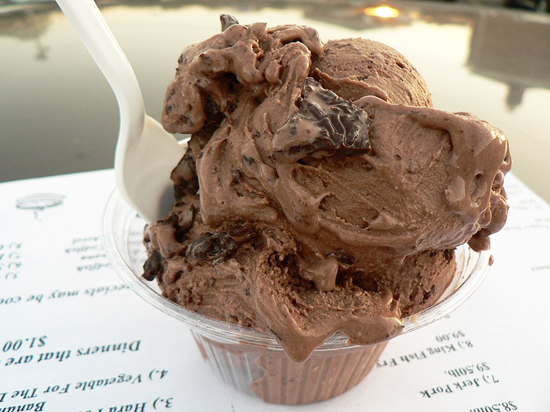 Chocolate frozen custard 